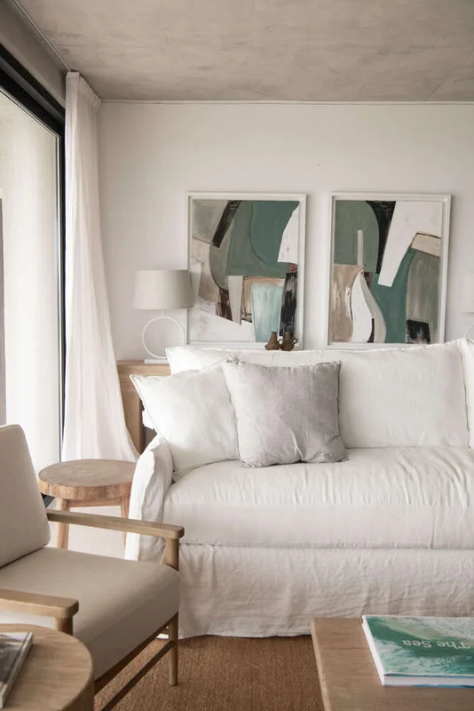 SILLON ALMA XL LINO BLANCO - 2.80 MTS en Blanco - Sillones y sofás, Uruguay | La Iberica, vista 6