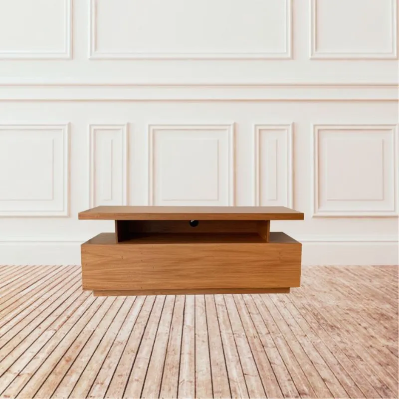 Rack Varanassi - 1,20 en Madera natural - Muebles para TV, Uruguay | Fabrica Italiana