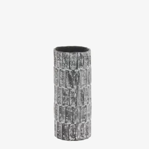 Jarrón Arisa de papel maché negro 31 cm en Negro - Jarrones, Uruguay | Kavehome