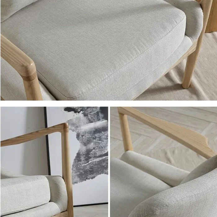 Butaca Nordica Zen en Beige - Butacas, banquetas y puffs, Uruguay | La Cueva Muebles, vista 9