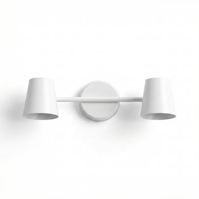Aplique de Pared Nora Duo en Blanco - Iluminación, Uruguay | La Perla