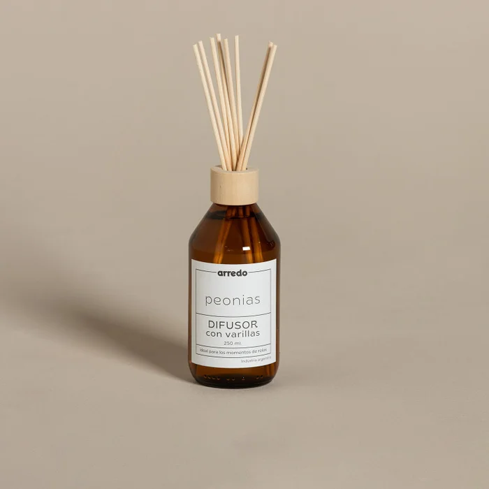 Difusor Aromático de Ambientes Peonias en Marrón - Velas y Portavelas, Uruguay | Arredo, vista 2