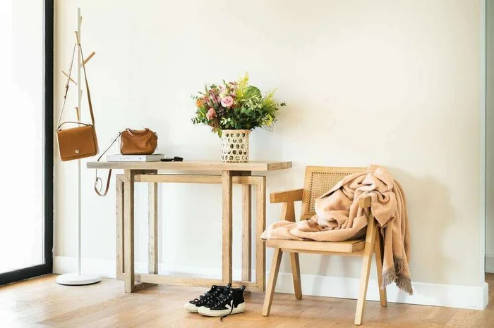 MESA DE ARRIMO / CONSOLA GEO - OLMO - 1.20 MTS en Madera natural - Bibliotecas, Uruguay | La Iberica, vista 17