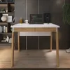 Escritorio 2 cajones Linea Veneza - Blanco/Miel en Multicolor - Escritorios y sillas de escritorio, Uruguay | La Cueva Muebles, vista 4 de 5