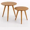 Set Mesas Ángulo VANA PREVENTA - Natural en Madera natural - Mesas de living, Uruguay | Finkel, vista 3 de 3
