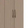 Armario Ropero Placard de 6 Puertas Línea Plus con 2 Cajones y Perchero Horizontal - MDP - Noce en Marrón - Roperos y placares, Uruguay | Mulata, vista 8 de 10