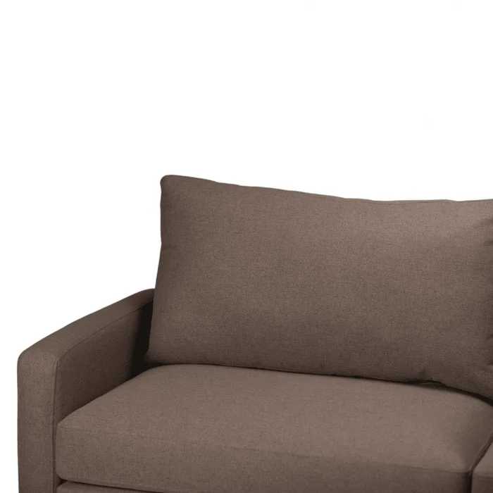 Sofá Recto 3 cuerpos en Marrón - Sillones y sofás, Uruguay | Diseno Montevideo, vista 3