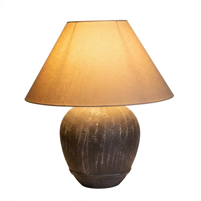 Lámpara De Mesa Ml2432 Gris Cemento Ml243217 en Gris - Lámparas de mesa, Uruguay | Divino, vista 2