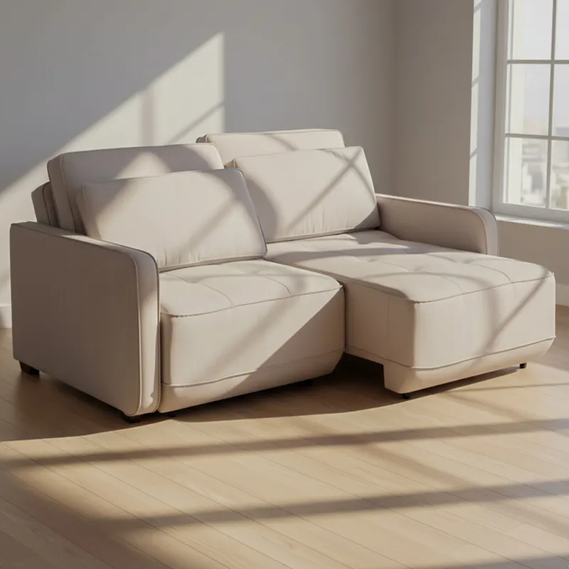 Sofa Cama Tela Gris Tivoli en Gris - Sillones y sofás, Uruguay | Divino