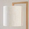 LAMPARA DE PIE DE HIERRO ANGULO RECTO - DORADO - PANTALLA XL - Lámparas de pie, Uruguay | La Iberica, vista 3 de 4