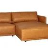 Sillón C/chaise Cuero-100-natural Marron Romeo Tp3 La Paz Camel en Marrón - Sillones y sofás, Uruguay | Divino, vista 3 de 6