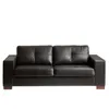 SOFA 100% CUERO - MODELO DOMINI - 4 CUERPOS - NEGRO en Negro - Sillones y sofás, Uruguay | Champagne Home, vista 1 de 5