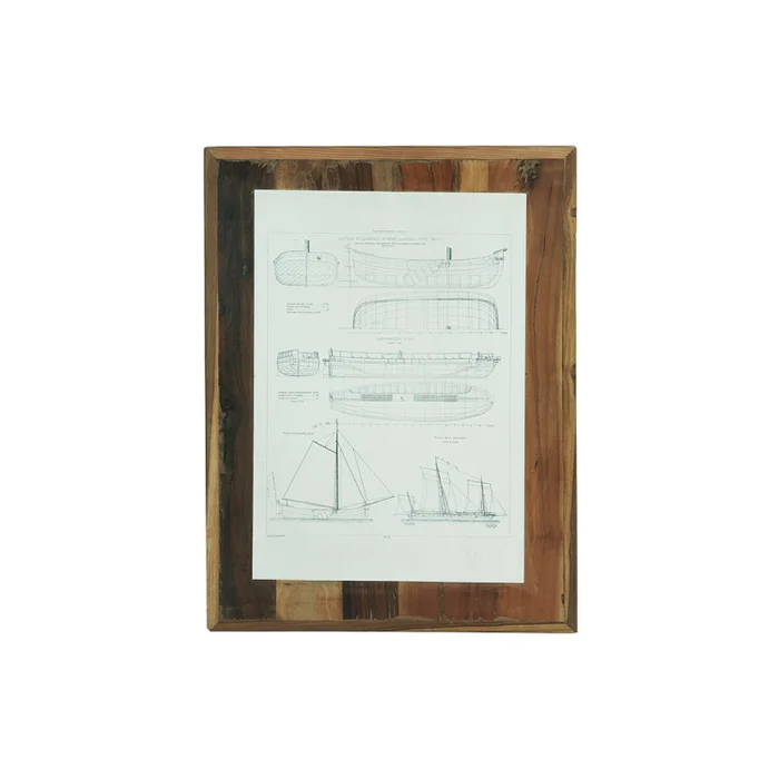 Cuadro Seil - Bateau Hollandais - Decoración de pared, Uruguay | Walnut, vista 2
