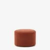 Reposapiés desenfundable Kaeli de borreguito terracota Ø 60 cm en Rojo - Butacas, banquetas y puffs, Uruguay | Kavehome, vista 1 de 7