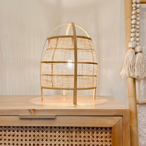 Lampara de mesa tipo fanal - Lámparas colgantes, Uruguay | Decoramuss