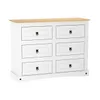 Comoda 6 Cajones Linea Mexicana Cajonera Para Dormitorio E1634 - Cómodas, Uruguay | Lais Muebles, vista 1 de 4