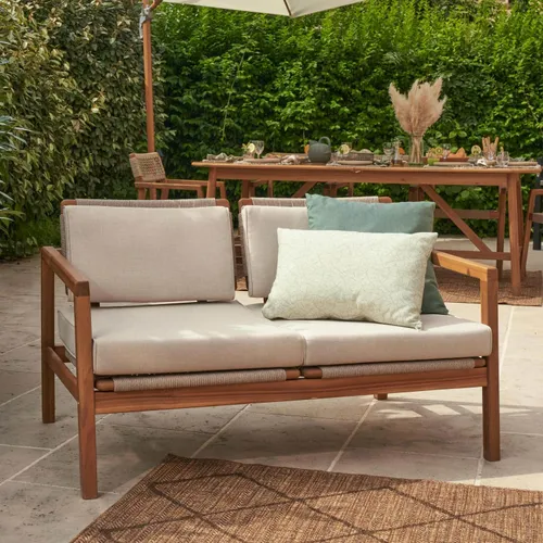 Sofá 2 cuerpos Oasis en Beige - Muebles para el exterior, Uruguay | Naterial Uruguay