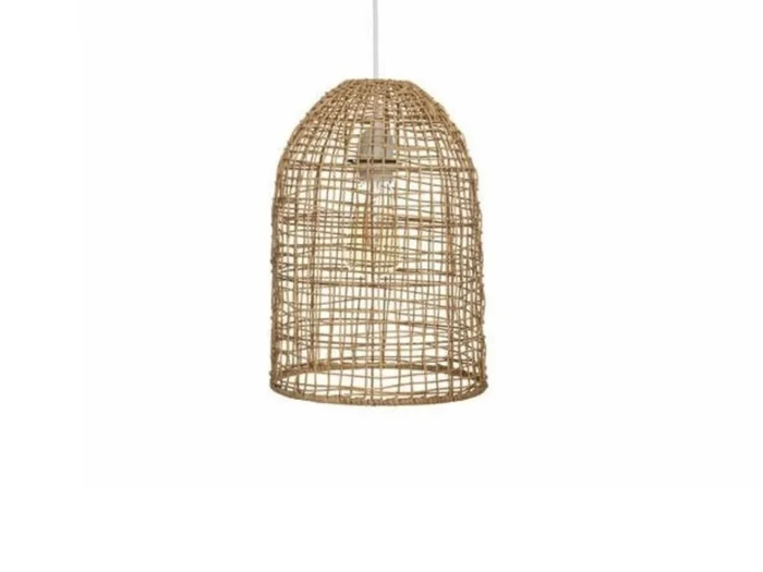 Iluminación Colgante en Rattan en Madera natural - Lámparas colgantes, Uruguay | Finkel