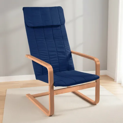 Sillón Tela Azul Flex en Azul - Sillones y sofás, Uruguay | Divino