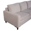 Sofá C/chaise Más De 4 Cuerpos Tela Natural-beige Napoli Beige en Beige - Sillones y sofás, Uruguay | Divino, vista 4 de 8