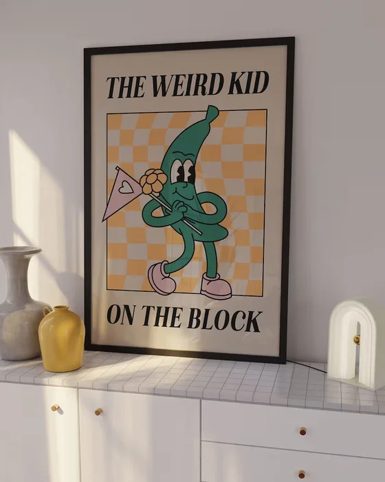 The weird kid on the block en Multicolor - Láminas, Uruguay | La Cuadrería, vista 3