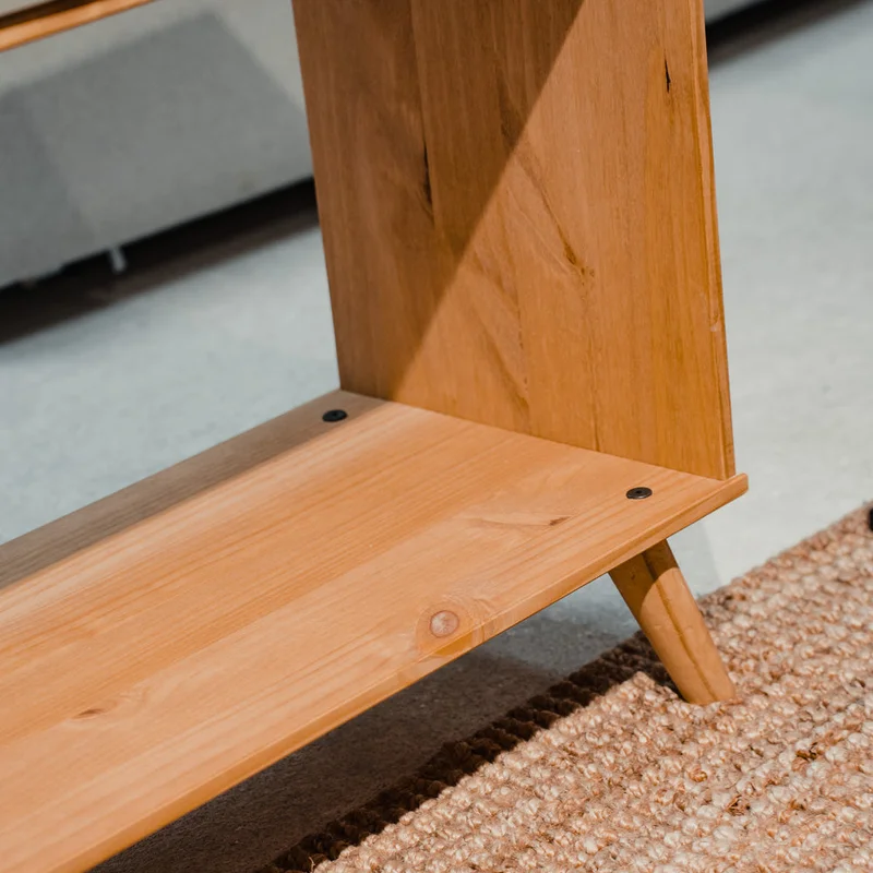Aparador Mesa De Arrime 2 Cajones - Línea Berlín - Gris en Gris - Muebles para TV, Uruguay | Ecowood, vista 7