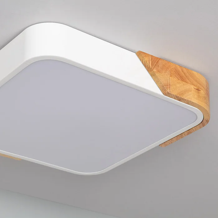Panel LED Cuadrado Cerchio 18W Blanco 30 cm en Blanco - Lámparas colgantes, Uruguay | Serlux, vista 4
