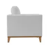 Butaca Tela-y-madera Gris Luxor Premium en Gris - Sillones y sofás, Uruguay | Divino, vista 4 de 7