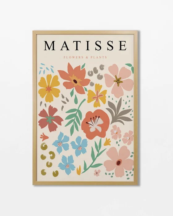 Matisse - Flowers & Plants N.02 en Multicolor - Láminas, Uruguay | La Cuadrería