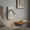 Portátil led de pared con SPOT móvil, DOBLE LUZ - BLANCA en Blanco - Lámparas de mesa, Uruguay | Iluminica, vista 4 de 6