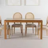 Mesa Punta Diamante en Madera natural - Mesas de comedor, Uruguay | Fabrica Italiana, vista 3 de 4