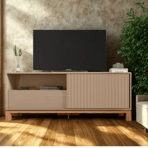 Rack Mondrian 1.5 en Beige - Muebles para TV, Uruguay | Albanés