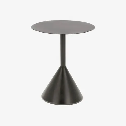 Mesa auxiliar Yinan Ø 48 cm negro en Negro - Mesas de arrimo, Uruguay | Kavehome