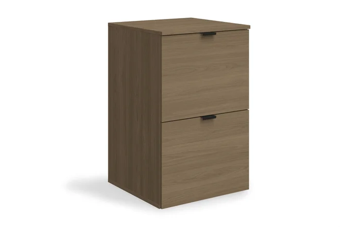 CAJONERO LINEA MUNIQUE 2 CAJONES OFICINA PREMIUM en Marrón - Bibliotecas, Uruguay | Balton, vista 2