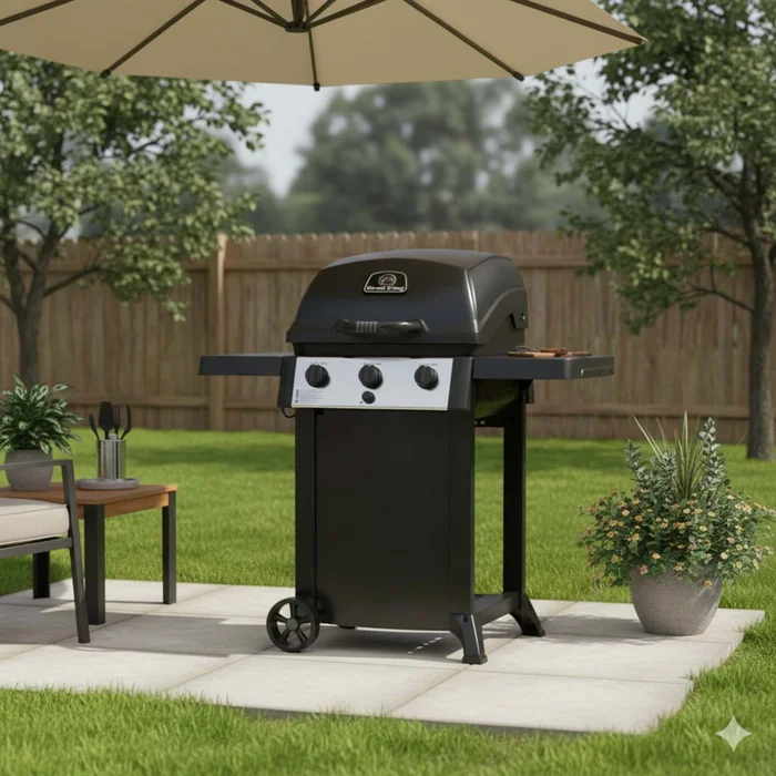 Parrilla Barbacoa A Gas Acero-inoxidable Negro Broil King Bk 310 en Negro - Exterior, Uruguay | Divino