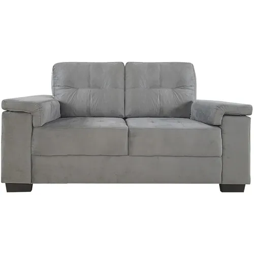 Sillón 2 Cuerpos - Luares Tela - Gris - Sillones y sofás, Uruguay | Rústico Hogar