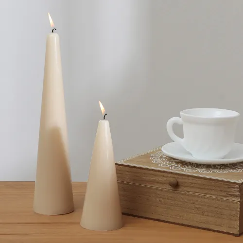 Vela Cono 6×15 - Velas y Portavelas, Uruguay | Tiendas Montevideo