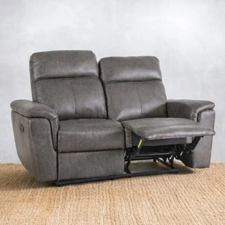 Sillón Reclinable Thomas 2 Cuerpos - Gris en Gris - Sillones y sofás, Uruguay | Aihaus, vista 2