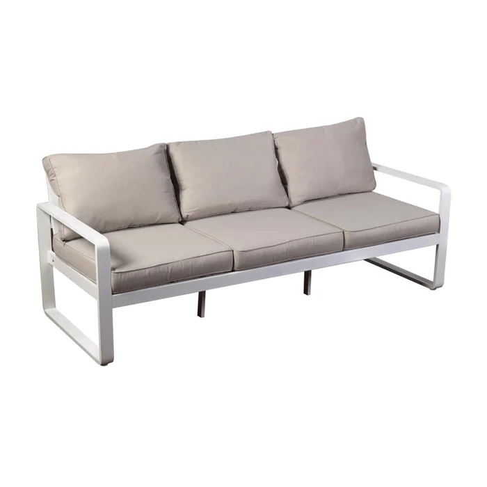 Set Comedor Aluminio Natural-beige Cali en Beige - Muebles para el exterior, Uruguay | Divino, vista 2
