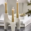 Portavelas VIGNIR A13xL16xA15cm blanco en Blanco - Velas y Portavelas, Uruguay | JYSK, vista 5 de 5
