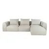 SOFA CORSO CHAISE DERECHO 296X105X80CM TELA BEIGE - Sillones y sofás, Uruguay | Vinibel, vista 1 de 2