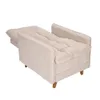Poltrona reclinable Con Puff - Luxor - Beige - Sillones y sofás, Uruguay | Ecowood, vista 4 de 6