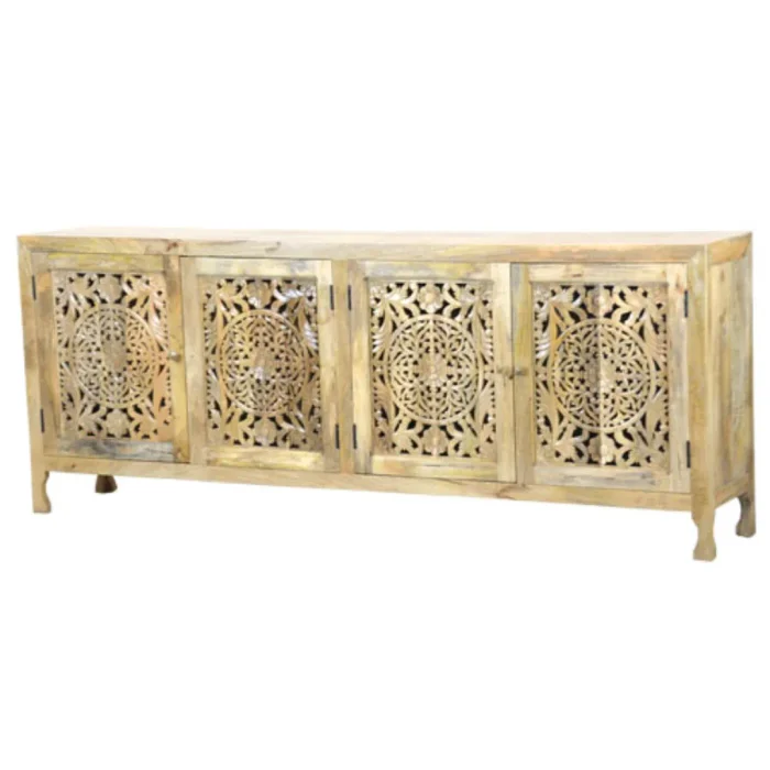 A-55b Aparador 230x40x90 en Madera natural - Aparadores y recibidores, Uruguay | Victoriana