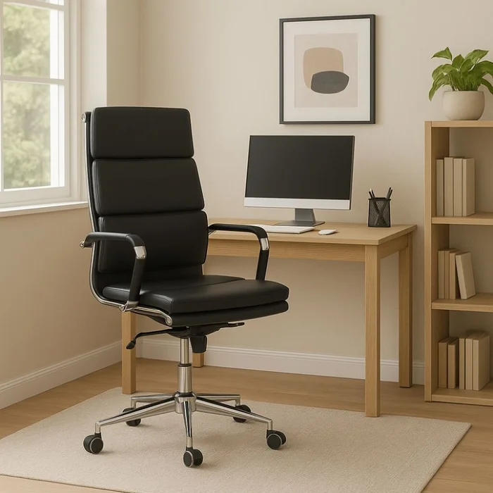 Silla de oficina Elevate Motion - Negro en Negro - Sillas de escritorio, Uruguay | La Cueva Muebles