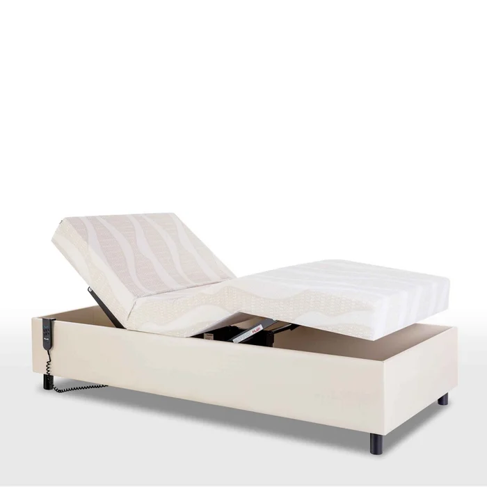 Cama articulada CENTAURO Beige 1 PLAZA en Beige, Uruguay | Viasono