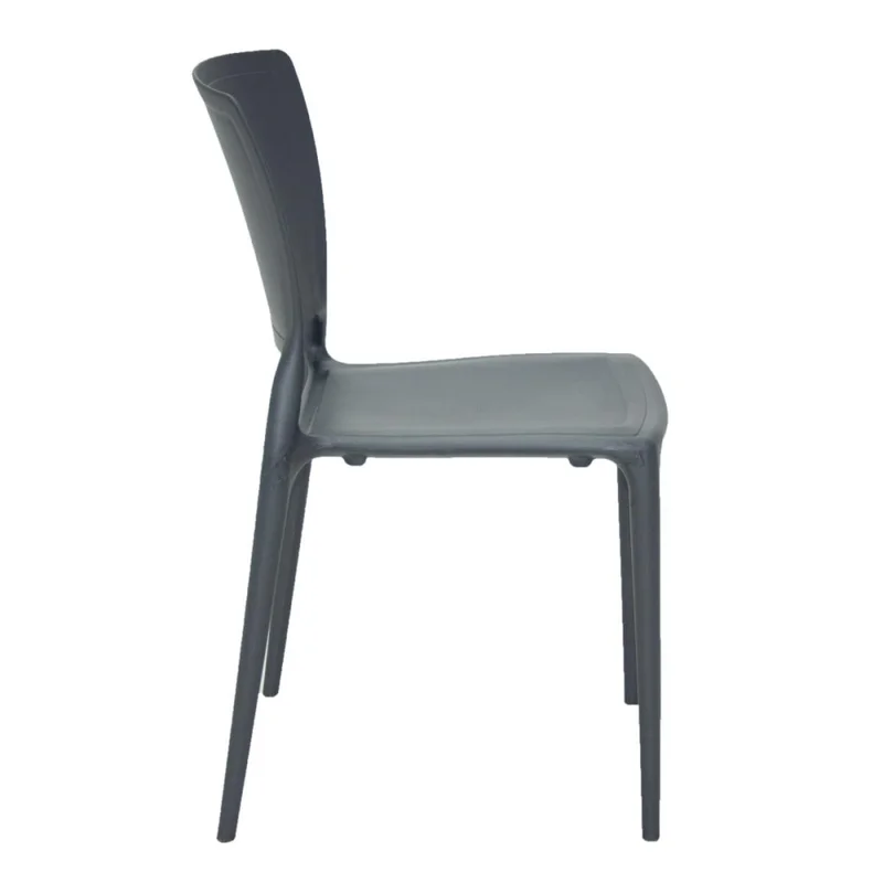 Silla Sofia Respaldo Cerrado - Color Grafito - 92236/007 en Gris - Sillas, Uruguay | Champagne Home, vista 5
