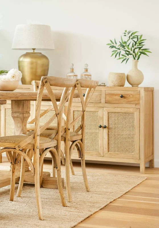 APARADOR BALI - OLMO Y ESTERILLA - 1.60 MTS en Madera natural - Bibliotecas, Uruguay | La Iberica, vista 17