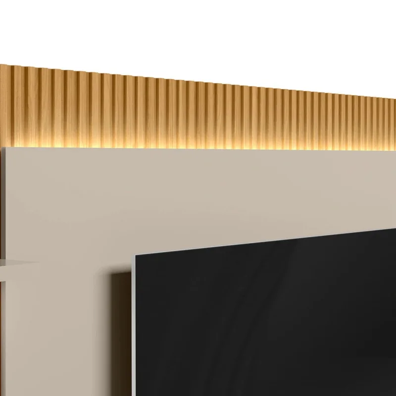 Modular para Tv San Paulo Rack + Panel - Línea Haus en Multicolor - Muebles para TV, Uruguay | Ecowood, vista 3