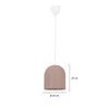 Luminaria Colgante Gio Rosa ø 20 cm en Rosa - Lámparas colgantes, Uruguay | Unilux, vista 7 de 7