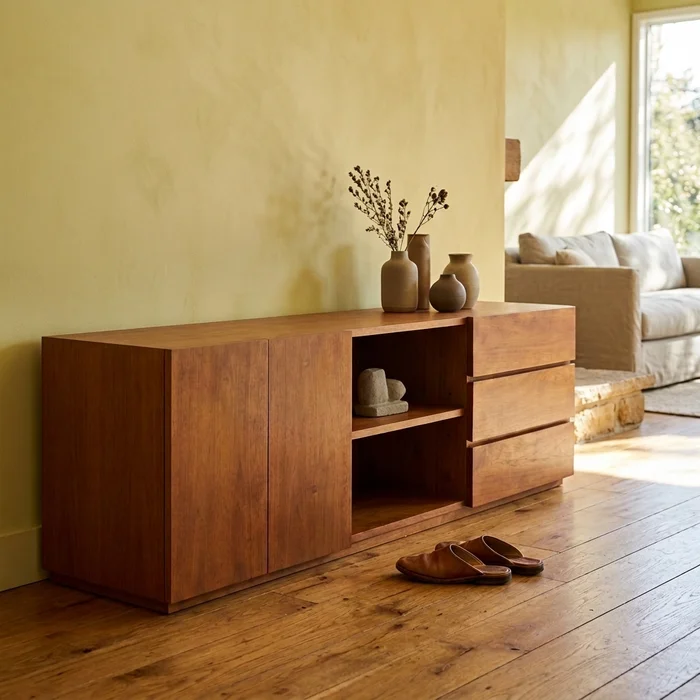 Rack Línea 210 en Marrón - Muebles para TV, Uruguay | Diseno Montevideo, vista 5